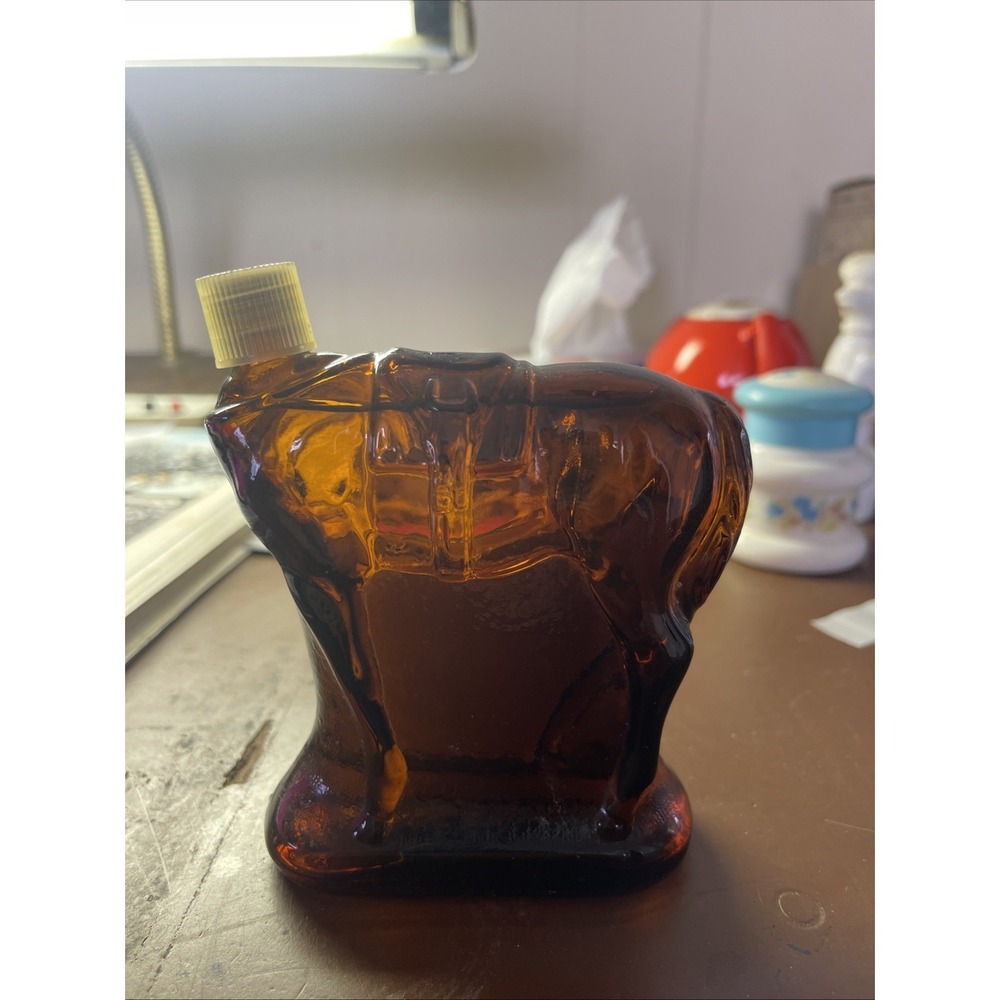Vintage Avon Wild Country After Shave "The Horse" Decanter Empty  No Head